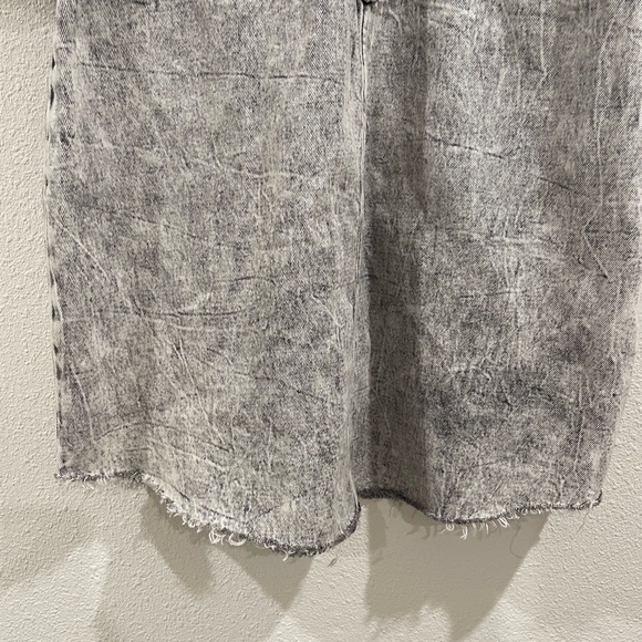 All Saints Jackie Denim Mini Dress Size 8 - Picture 9 of 12